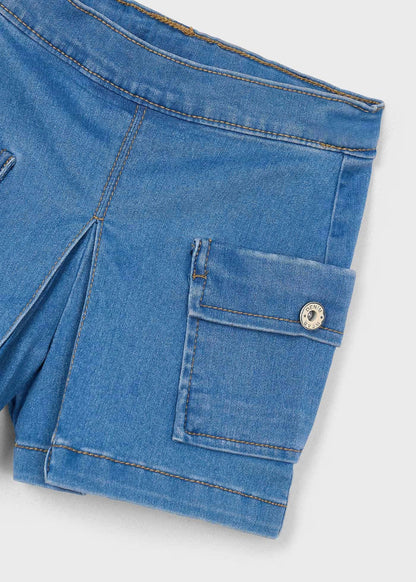 Short Denim Cargo