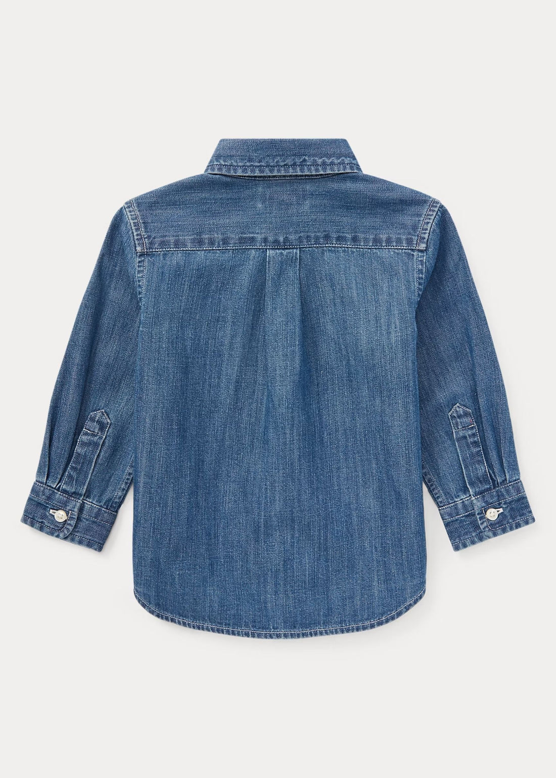 Camisa Logo Bordado Denim