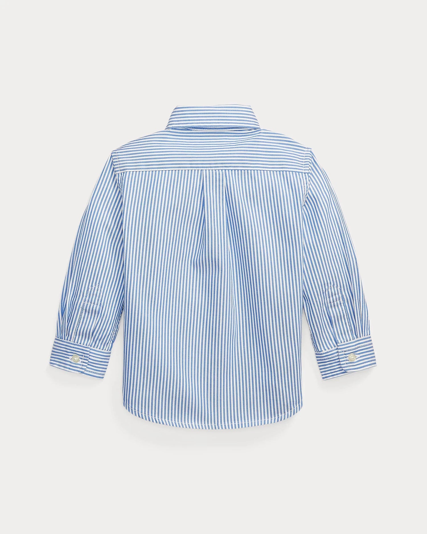 Camisa Rayas Oxford Azul Bebé