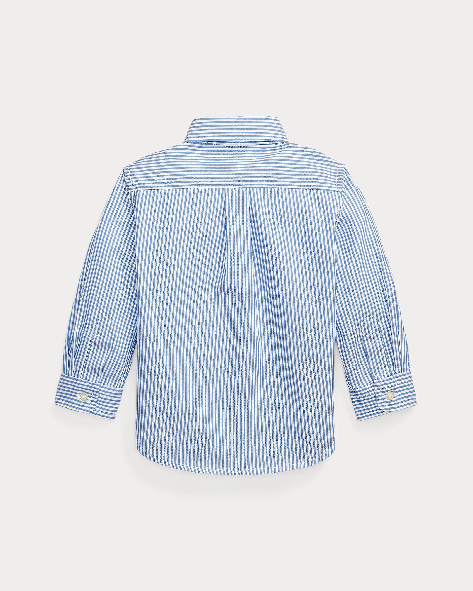 Camisa Rayas Oxford Azul Bebé