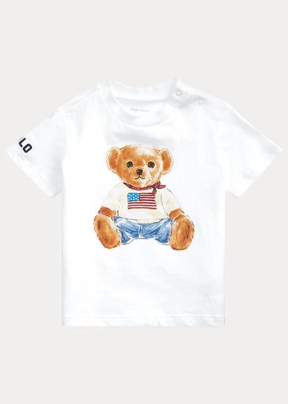 Camiseta Polo Bear Blanco
