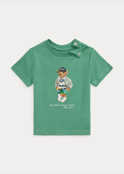 Camiseta Verde Polo Bear Better Cotton Bebé
