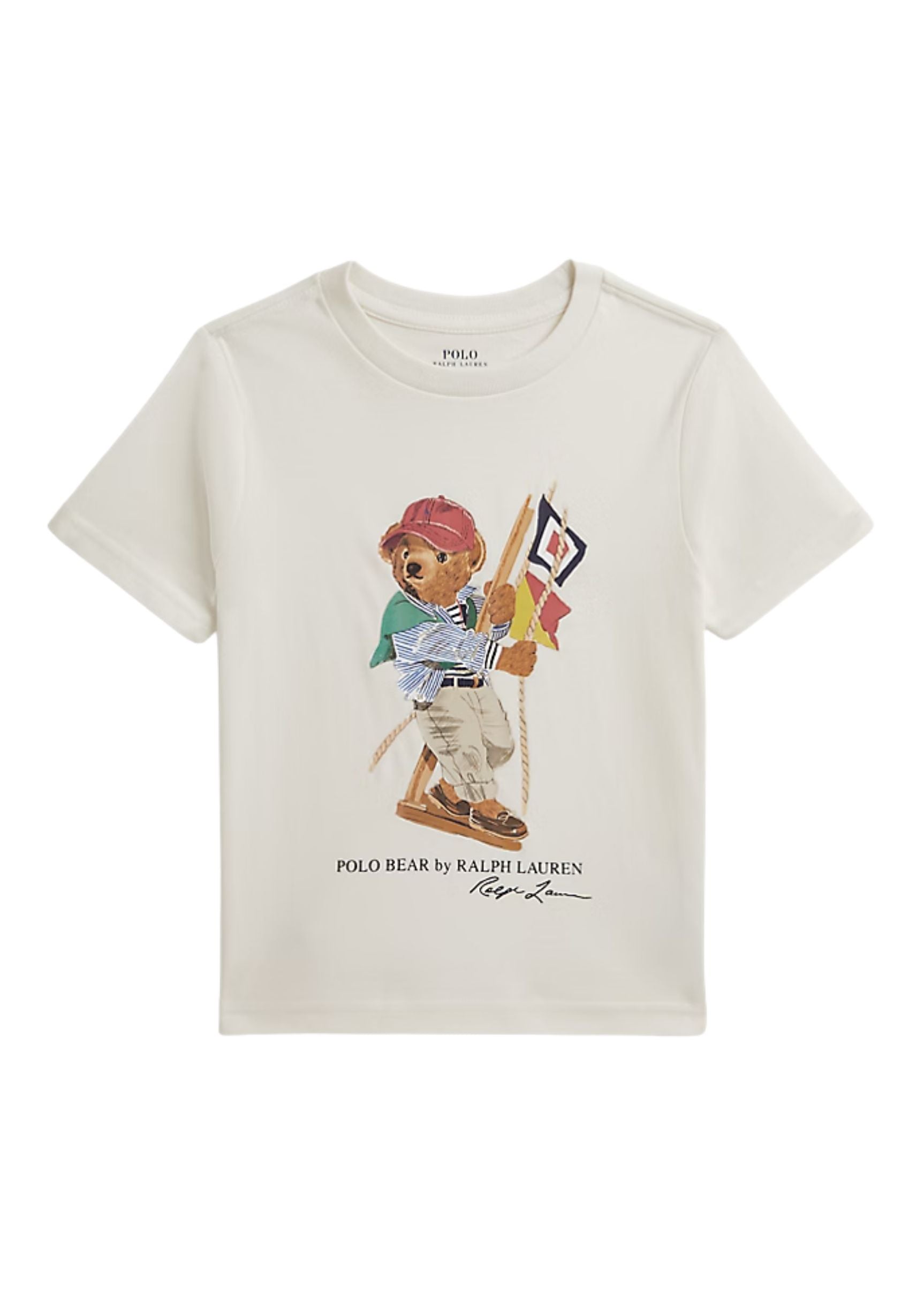 Camiseta Polo Bear Blanca