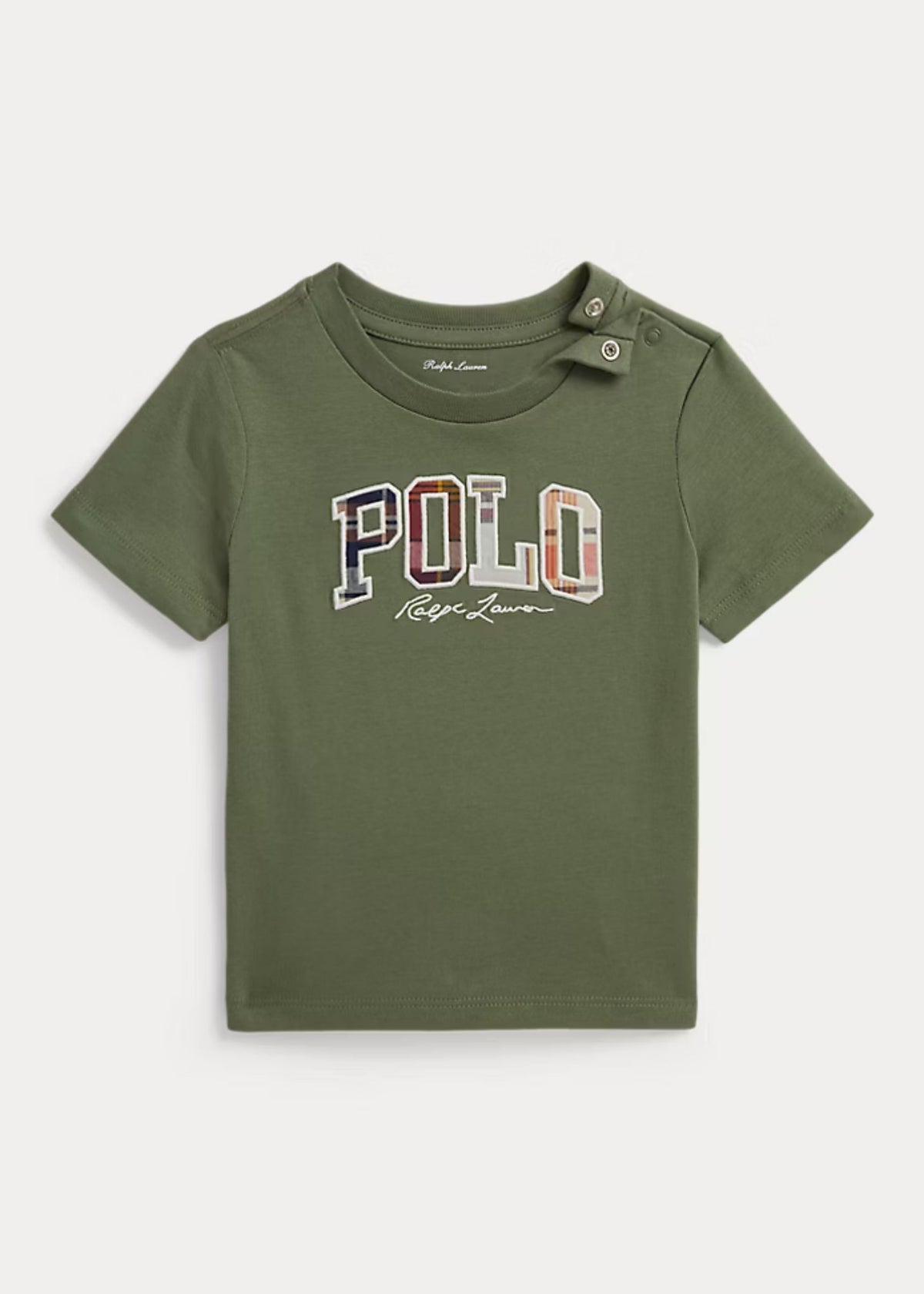 Camiseta Logo Bordado Verde