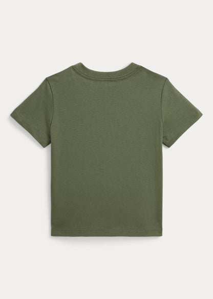 Camiseta Logo Bordado Verde