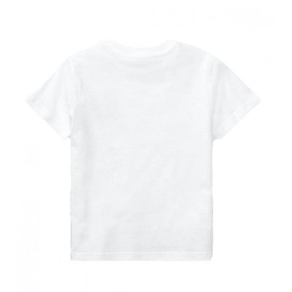 Camiseta Blanca Manga Corta Niño