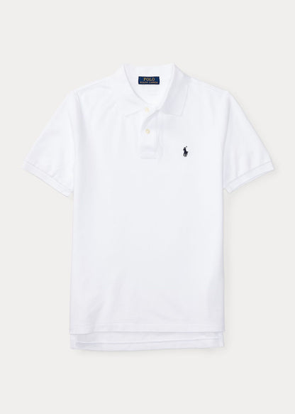 Polo Clasic Bordado Blanca