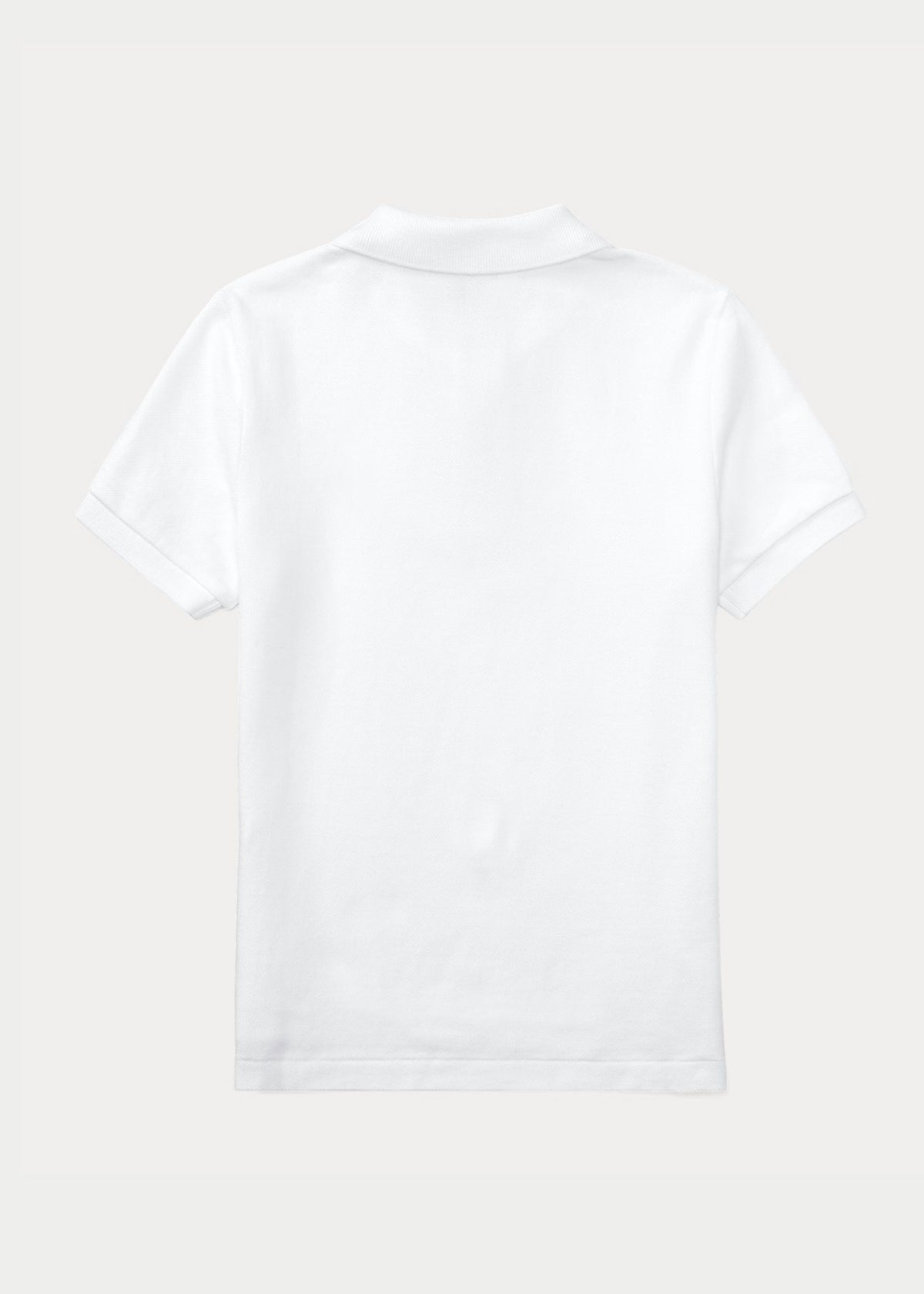 Polo Clasic Bordado Blanca