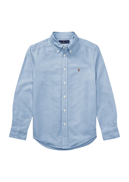 Camisa Oxford Azul
