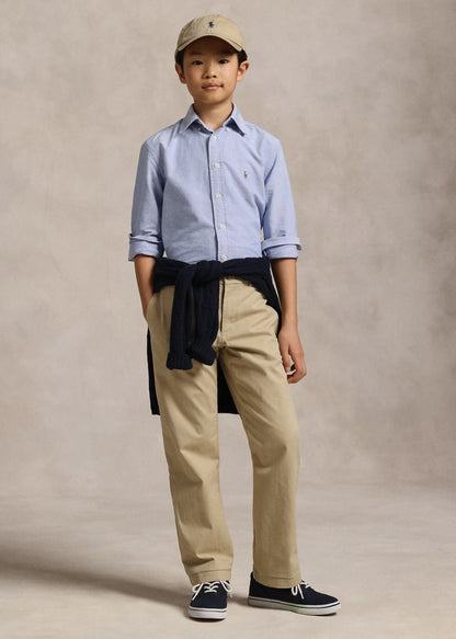 Camisa Oxford Azul