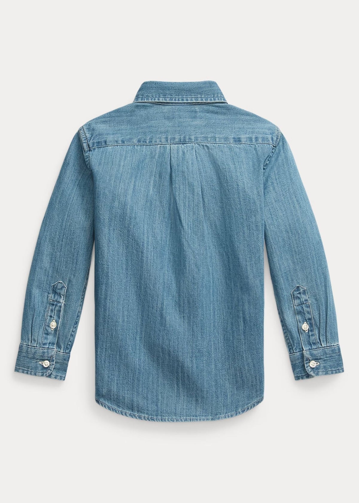 Camisa Bordada Denim