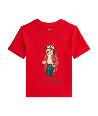 Camiseta Roja Polo Bear Niño