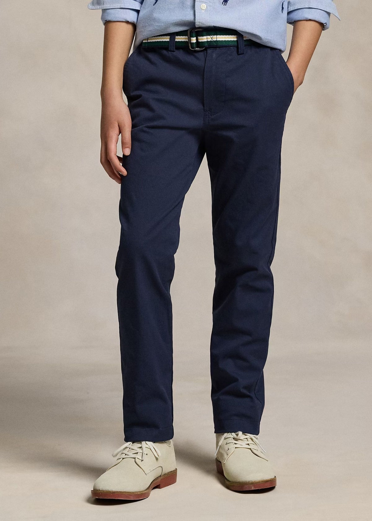 Pantalón Bedford Slim Fit Azul