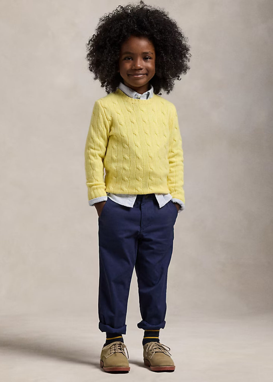 Pantalón Chino Prepster Elástico Azul