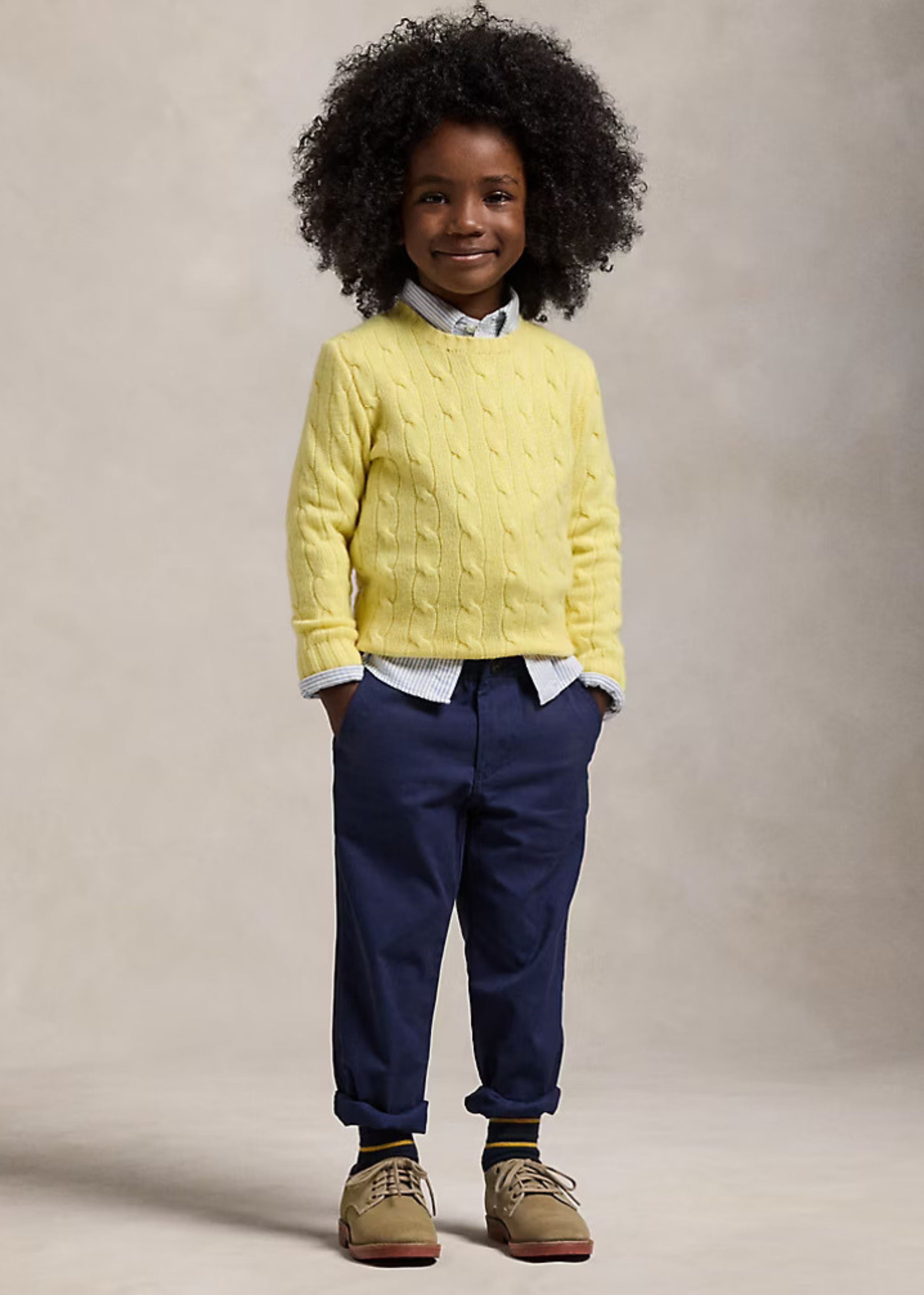Pantalón Chino Prepster Elástico Azul