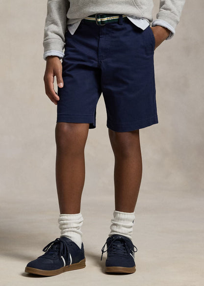 Bermuda Skinny Fit Azul Marino