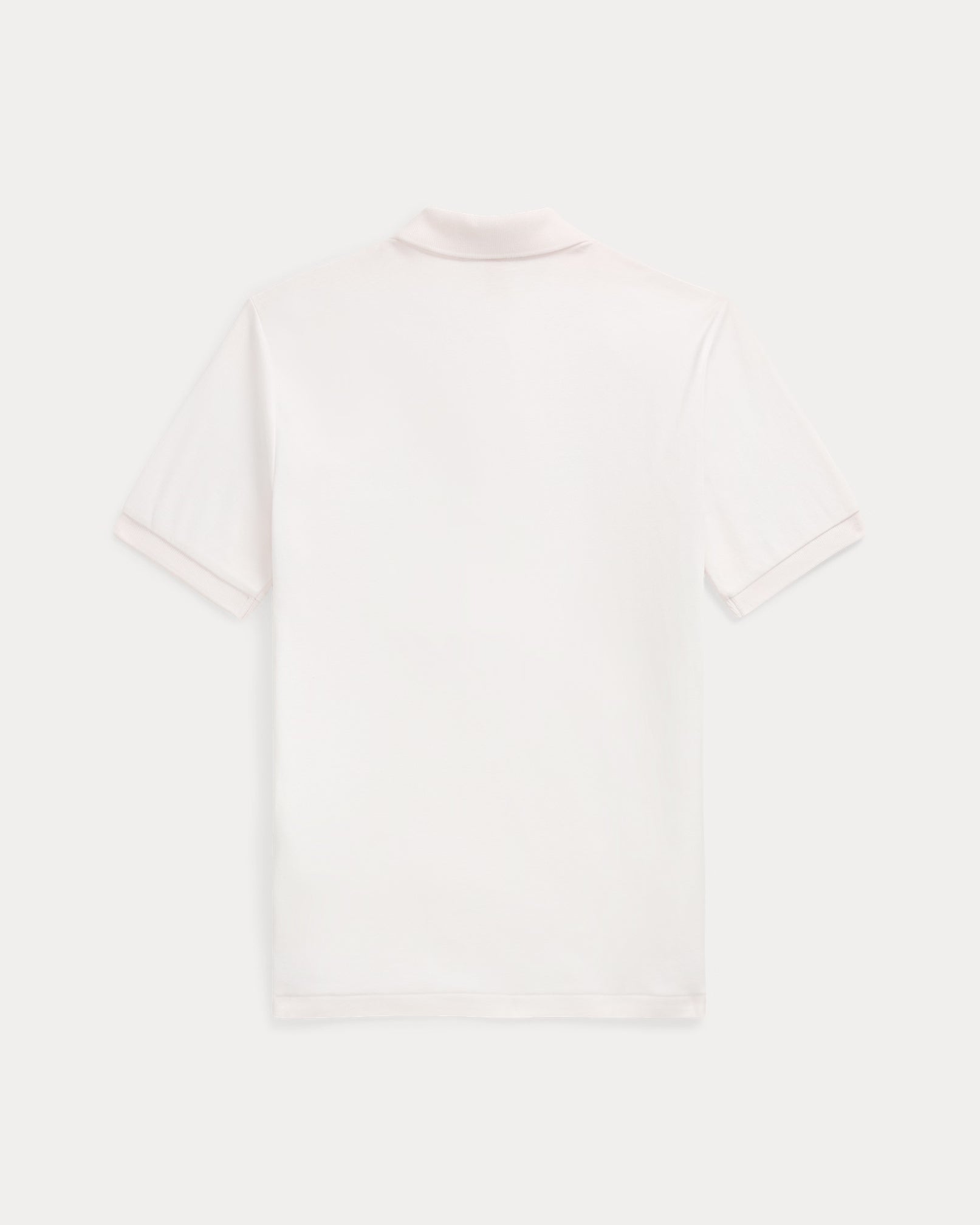 Polo Blanco Algodón Niño