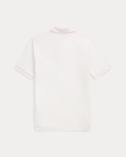 Polo Blanco Algodón Niño