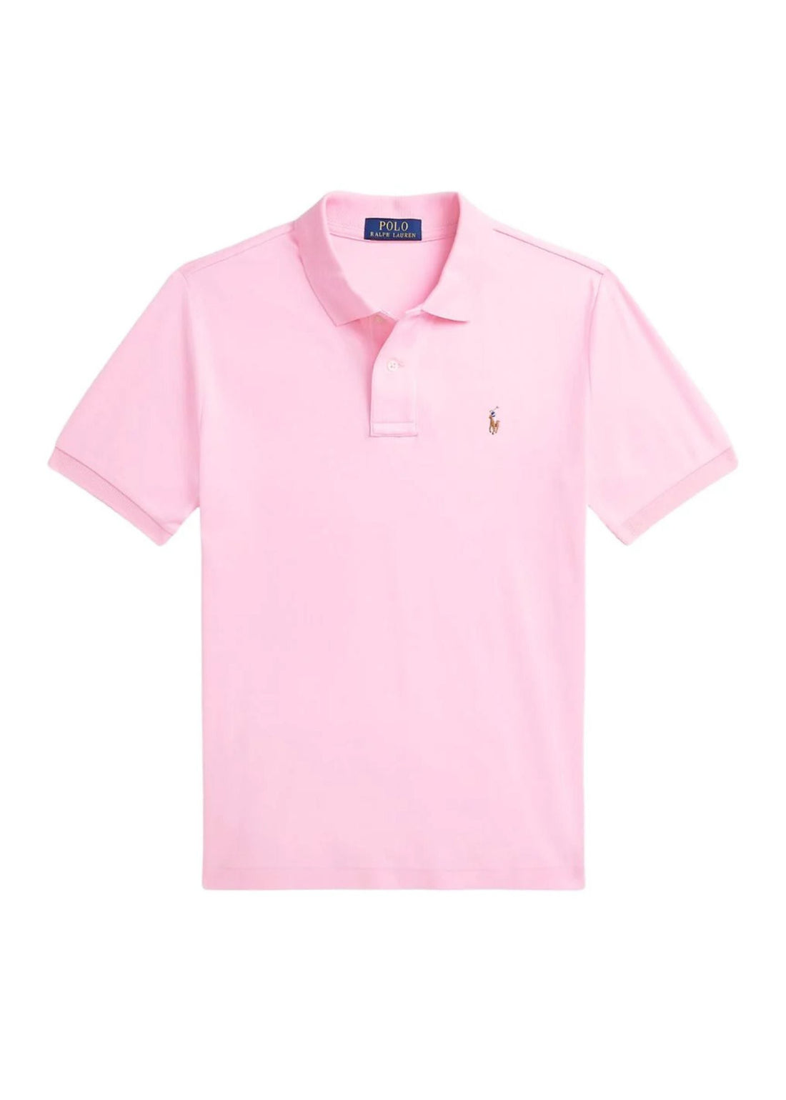 Polo Rosa Algodón Niño
