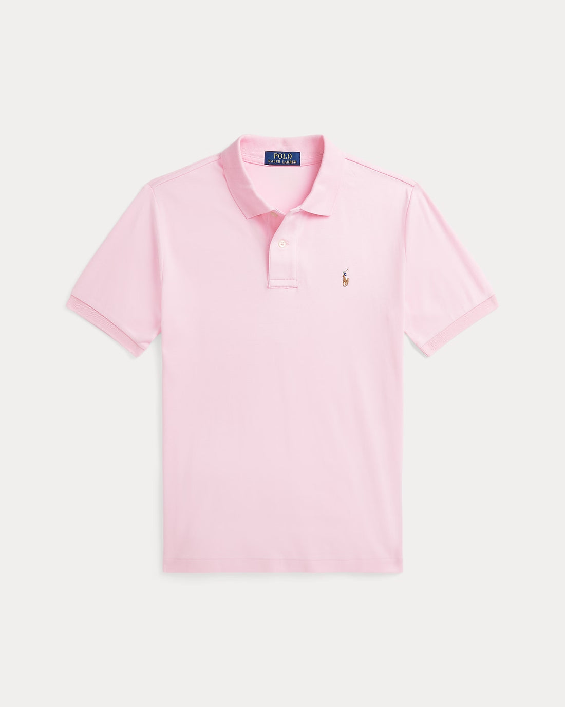 Polo Rosa Algodón Niño
