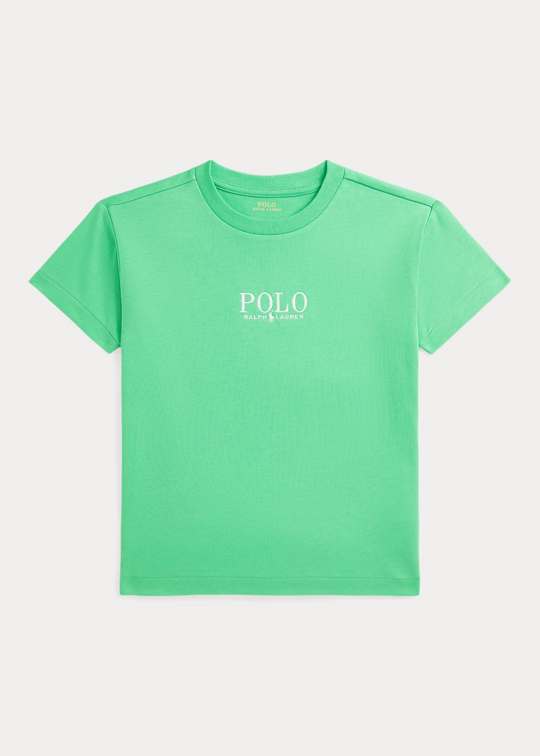 Camiseta Verde Bordada Better Cotton Niño