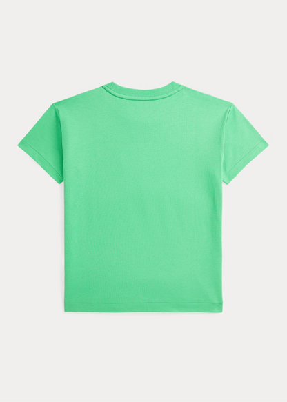 Camiseta Verde Bordada Better Cotton Niño