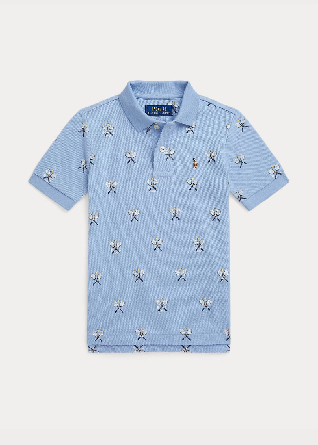 Polo Celeste Tenis Better Cotton