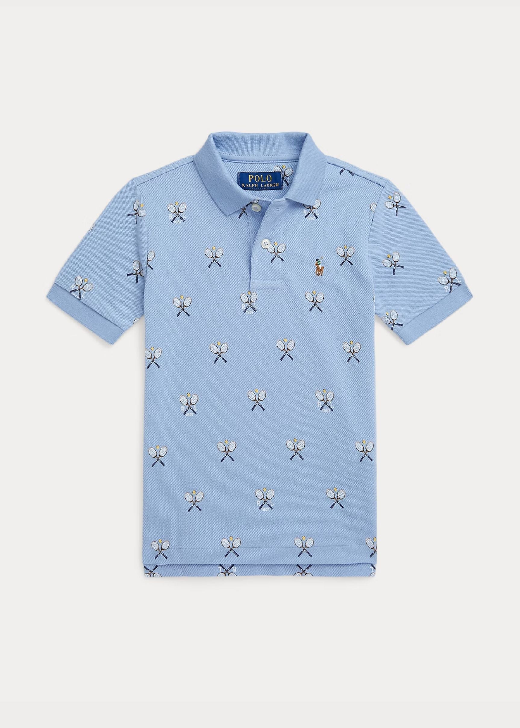 Polo Celeste Tenis Better Cotton