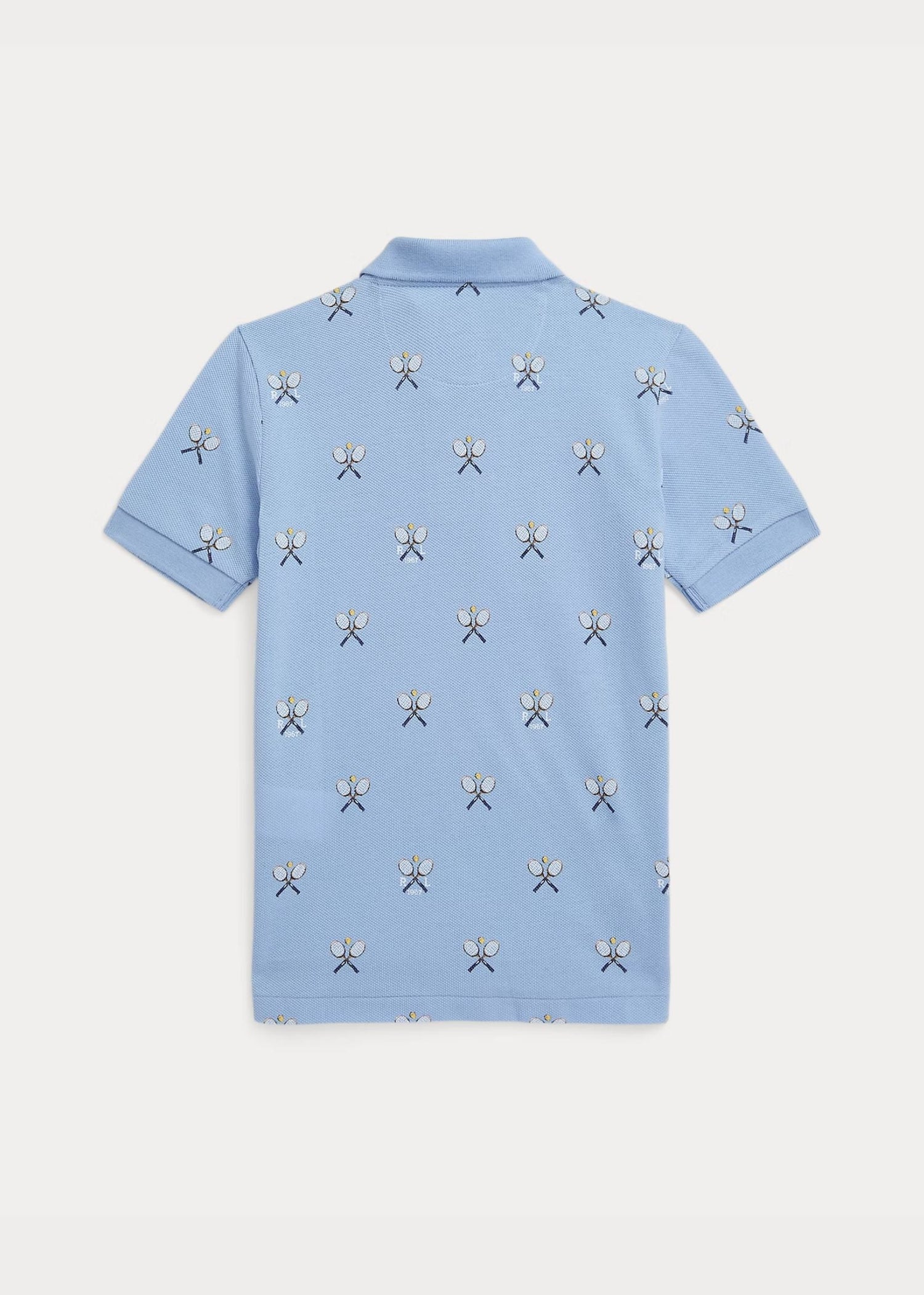 Polo Celeste Tenis Better Cotton
