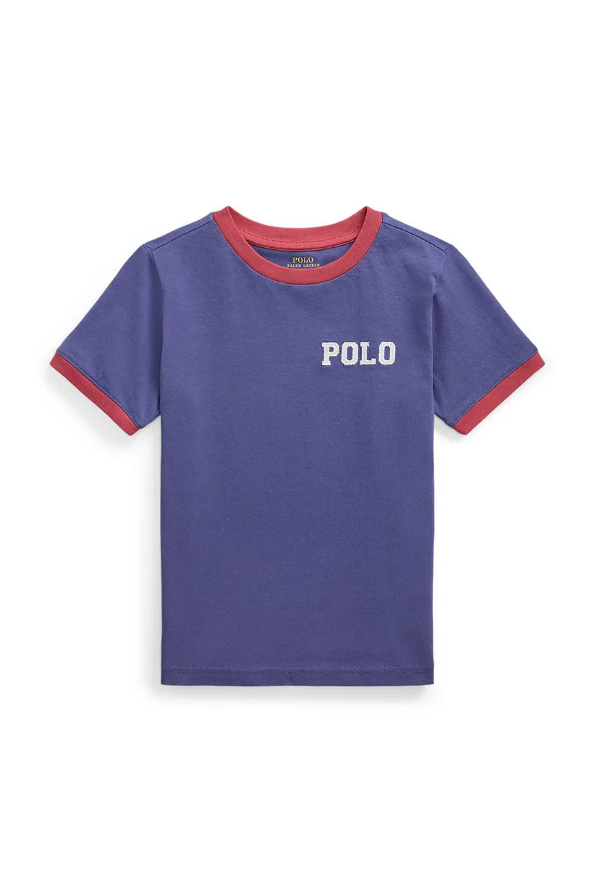 Camiseta Azul Combinada Better Cotton