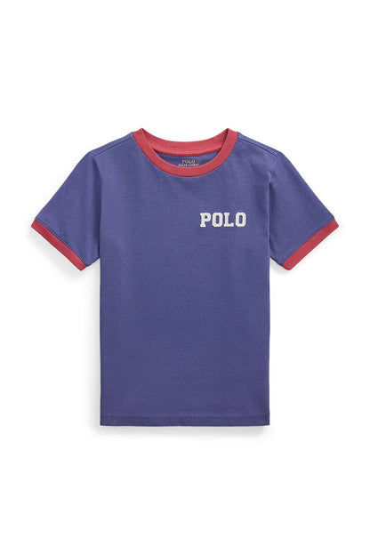 Camiseta Azul Combinada Better Cotton
