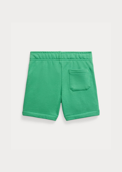 Bermuda Terry Logo Vintage Verde Niño