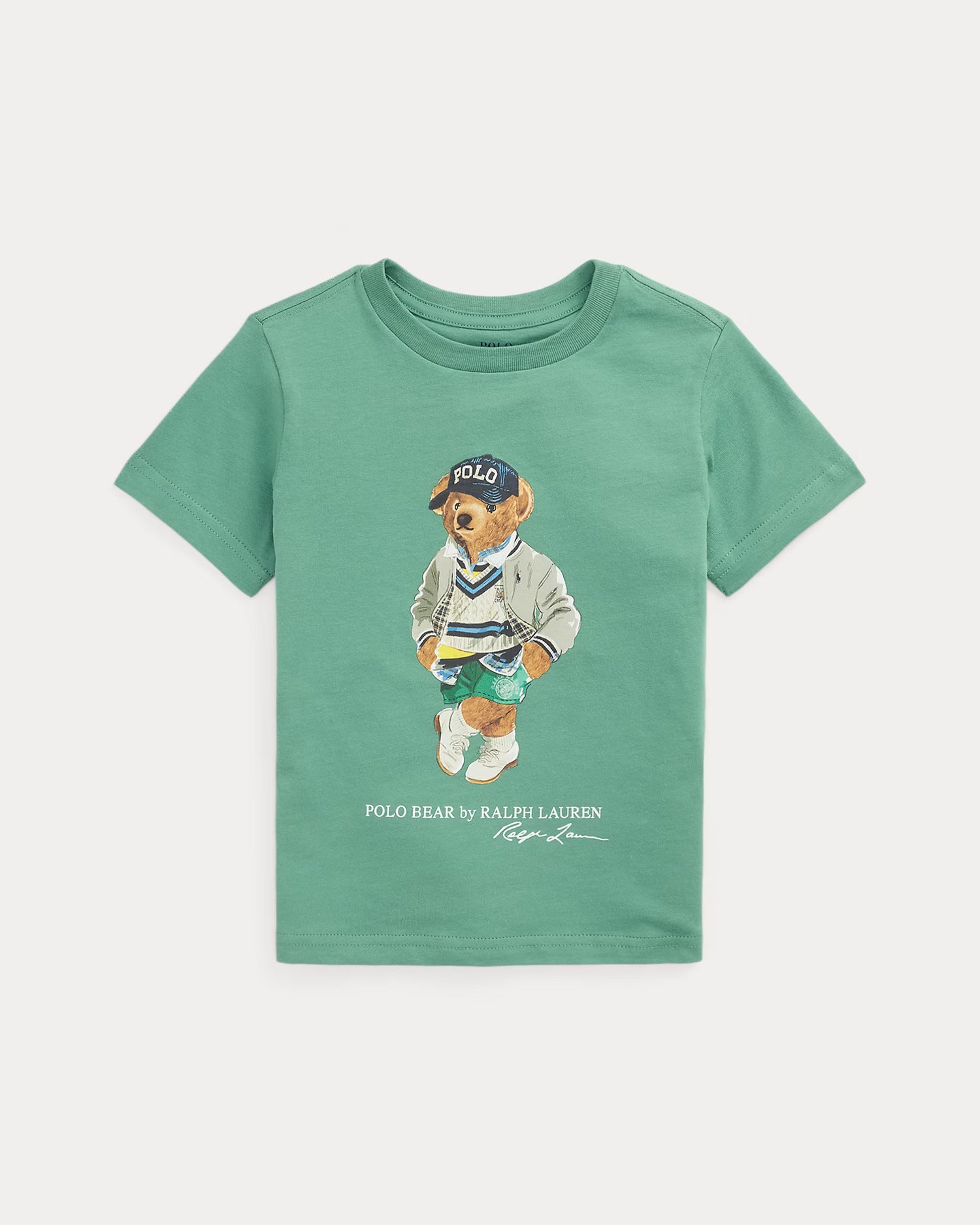Camiseta Verde Polo Bear Better Cotton