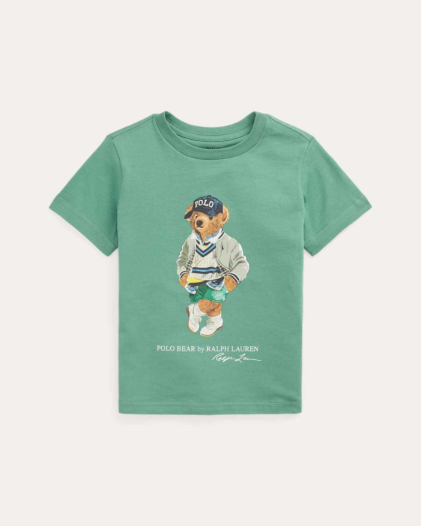 Camiseta Verde Polo Bear Better Cotton