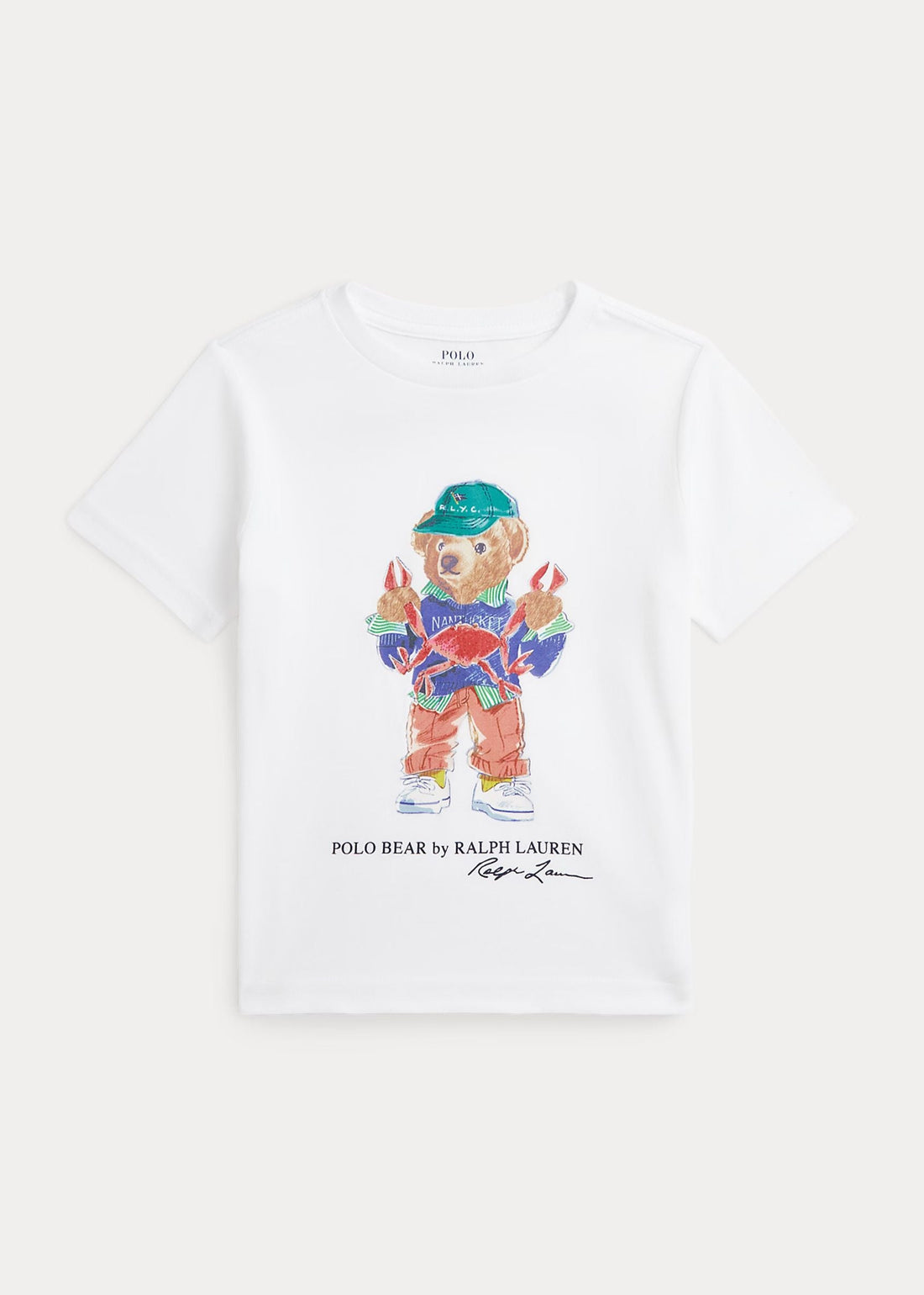 Camiseta Algodón Blanco Polo Bear