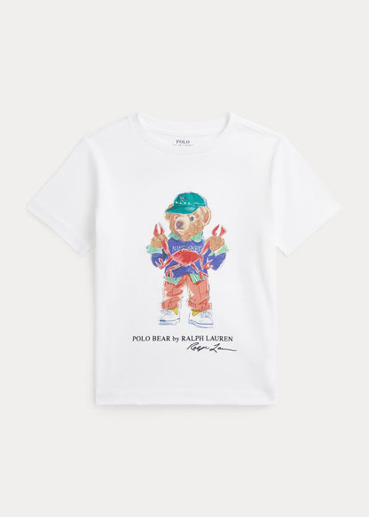 Camiseta Algodón Blanco Polo Bear