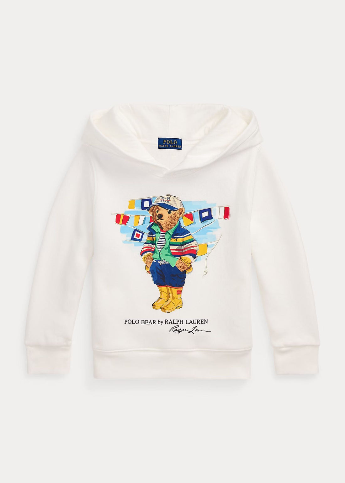 Hoodie Blanco Polo Bear Niño