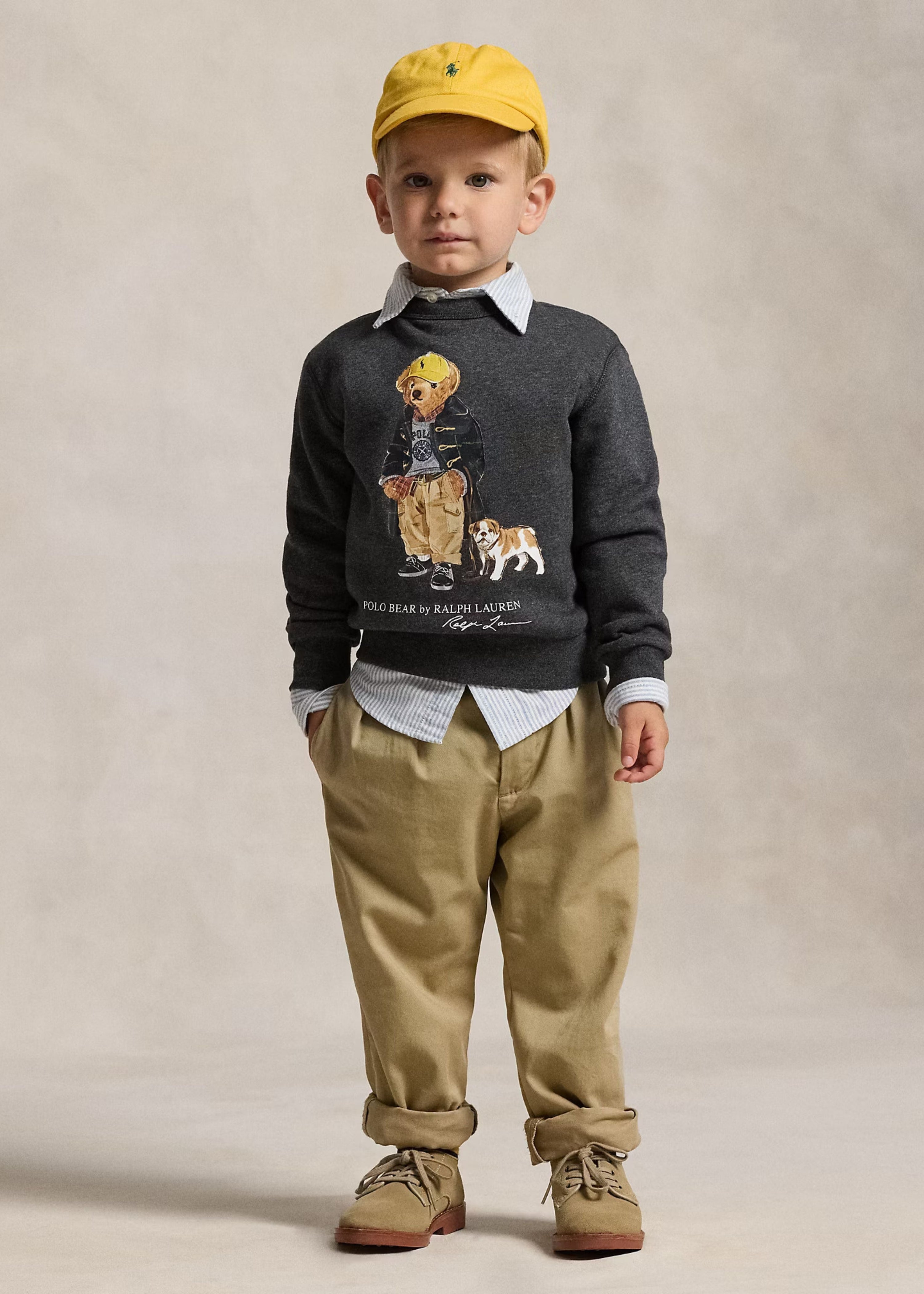 Buzo Gris Polo Bear