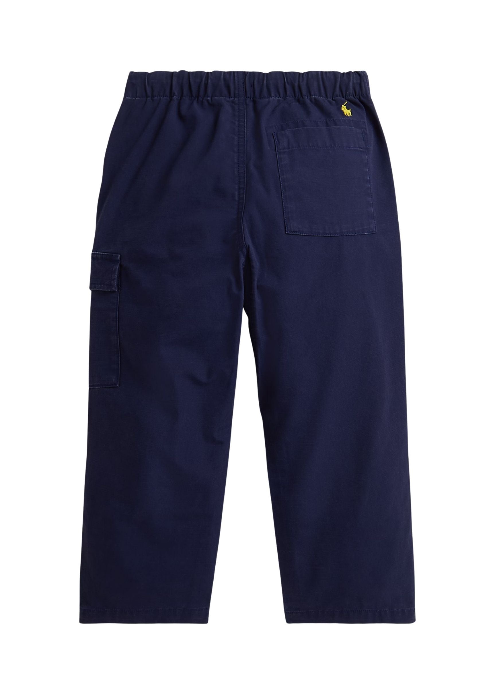Pantalón Cargo Azul Algodón