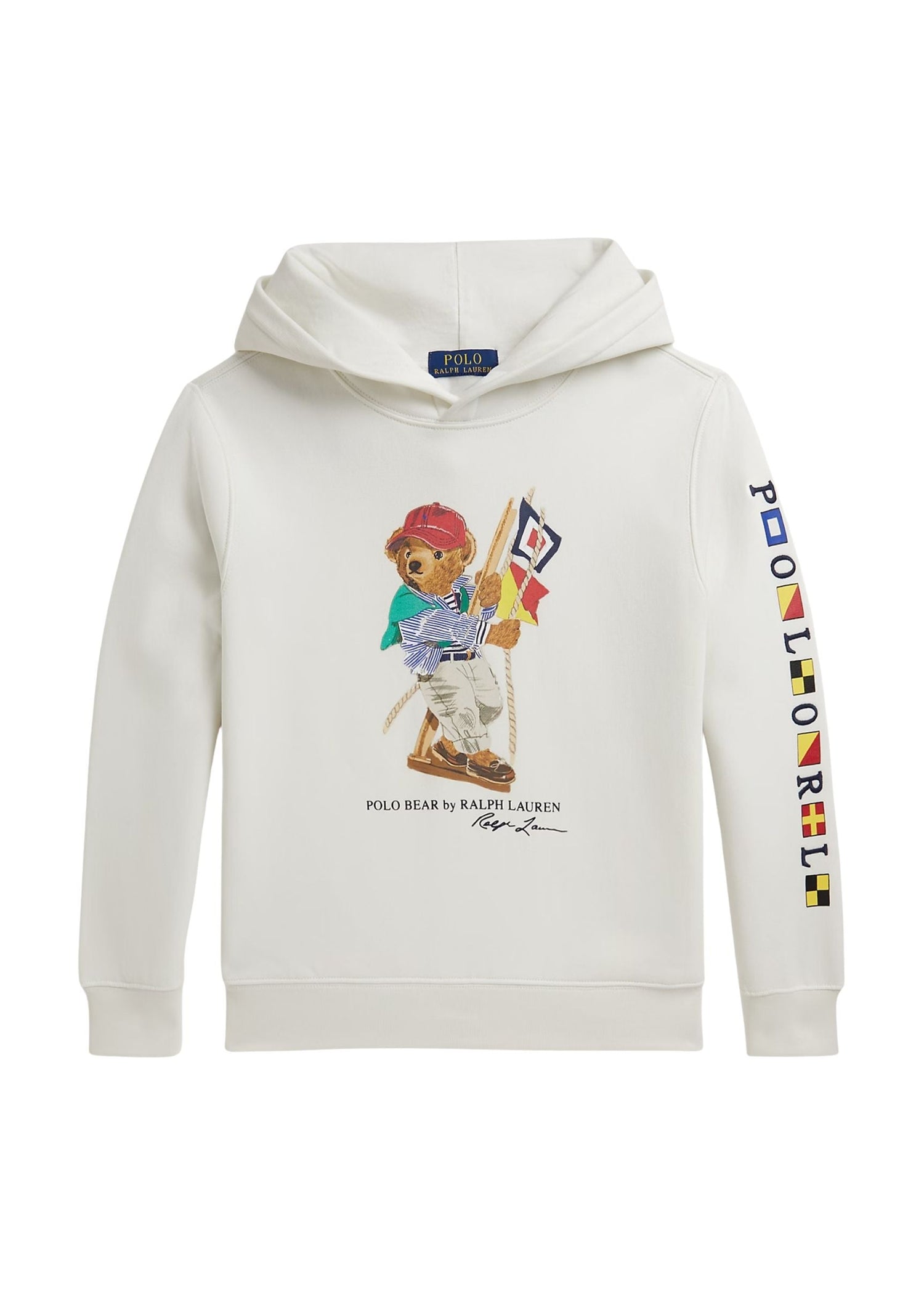 Hoodie Polo Bear Blanco