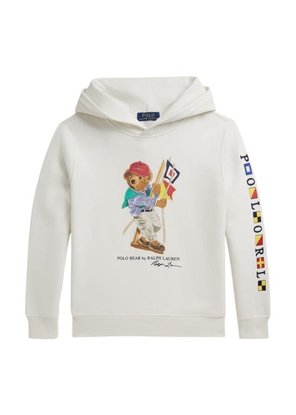 Hoodie Polo Bear Blanco