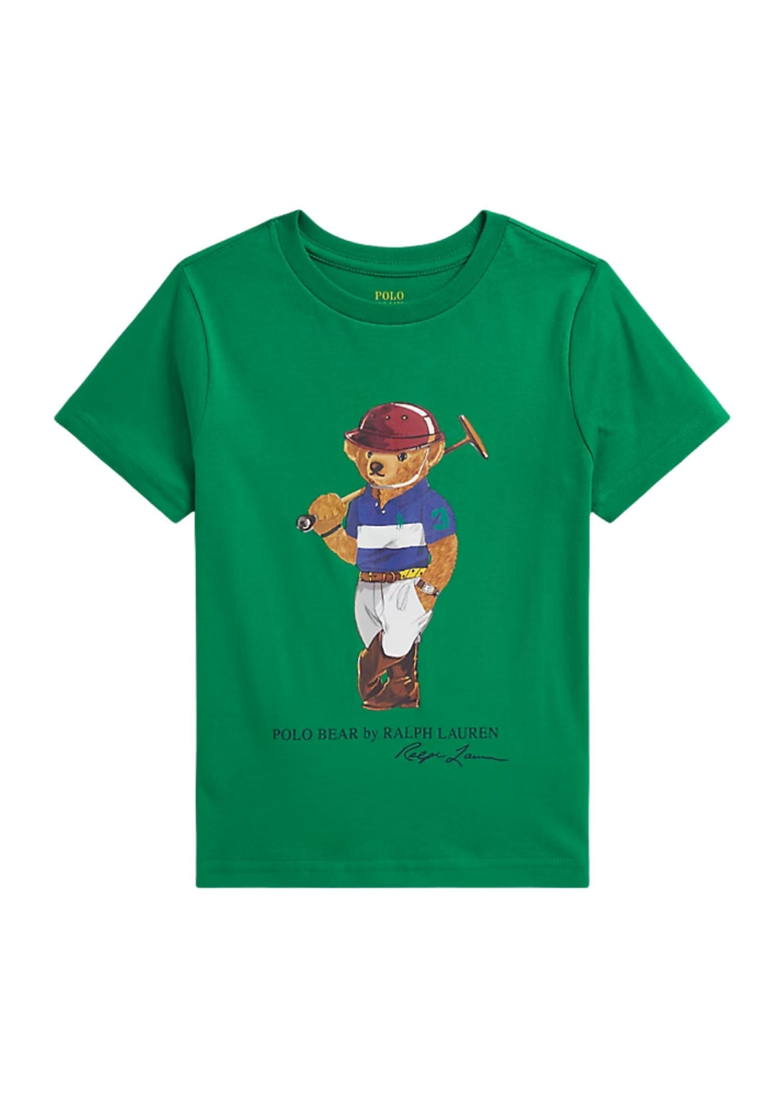 Camiseta Verde Equestrian Polo Bear