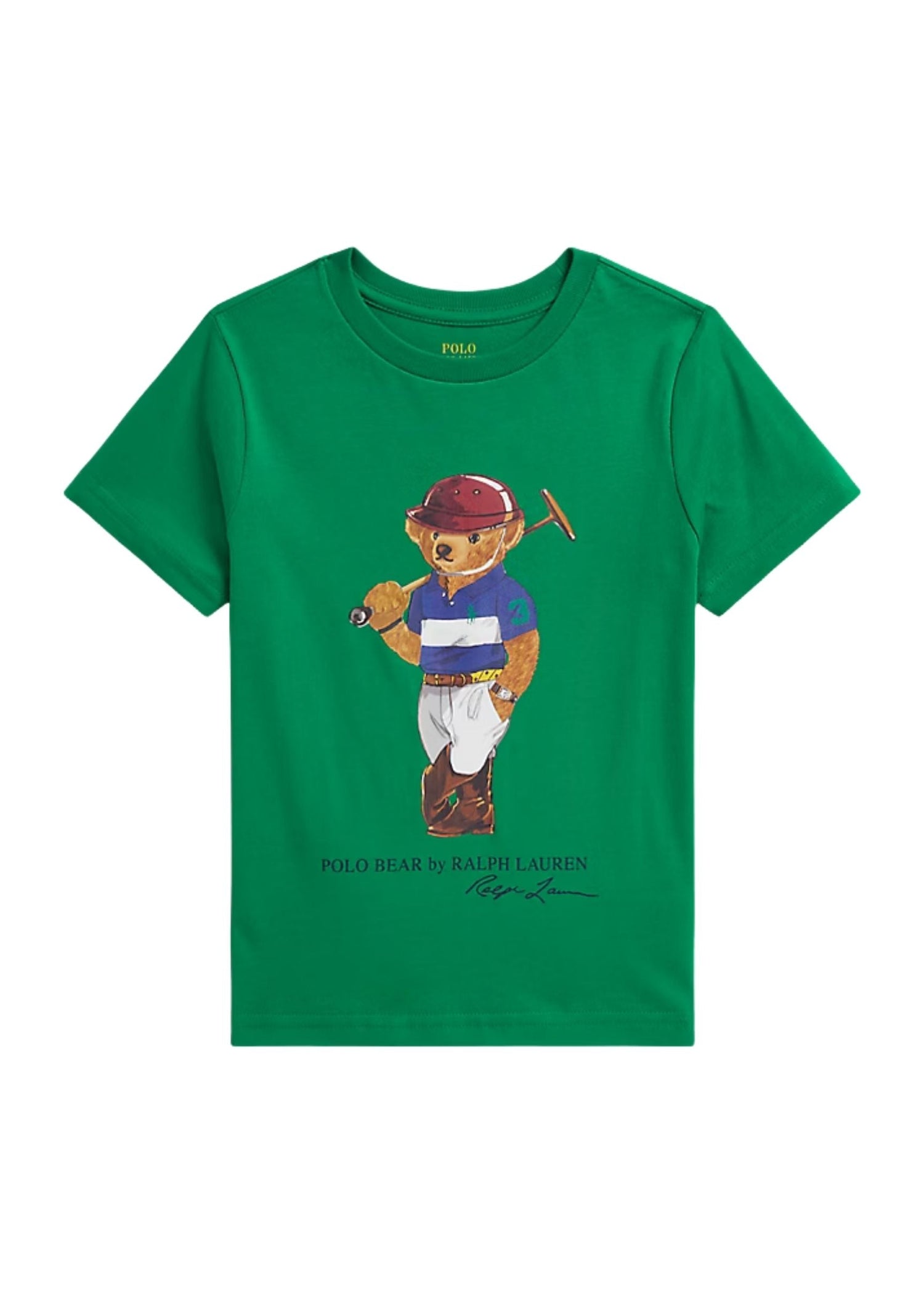Camiseta Verde Equestrian Polo Bear