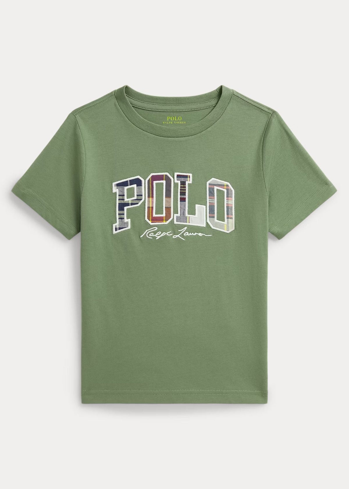 Camiseta Logo Bordado Verde