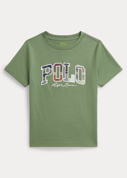 Camiseta Logo Bordado Verde