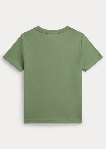 Camiseta Logo Bordado Verde