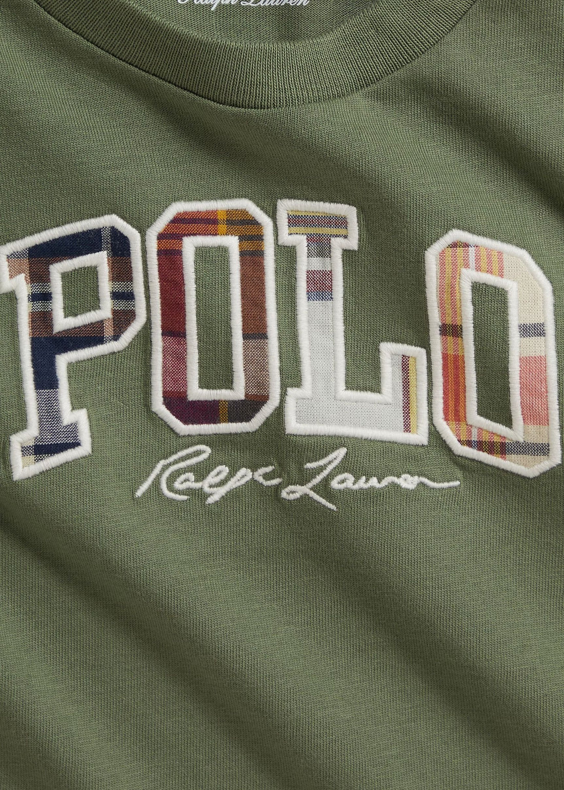 Camiseta Logo Bordado Verde
