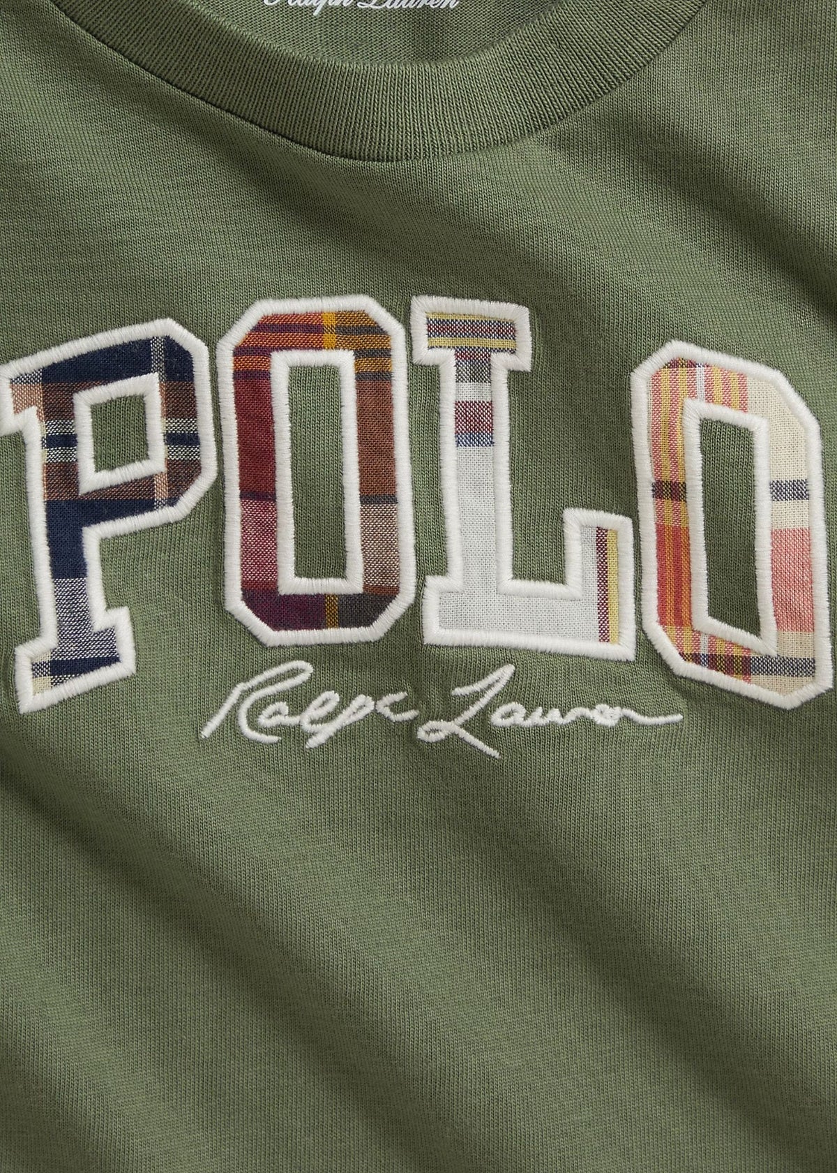 Camiseta Logo Bordado Verde