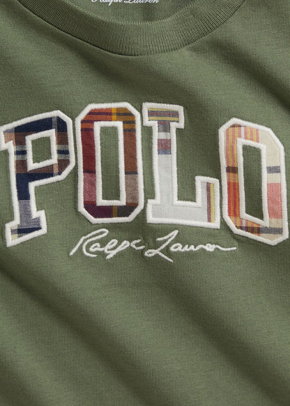 Camiseta Logo Bordado Verde