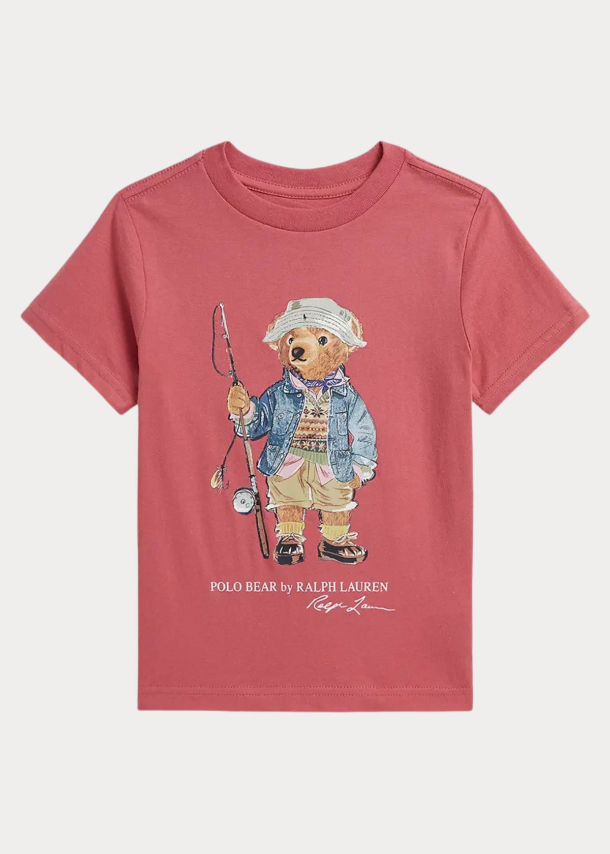 Camiseta Polo Bear Rosa